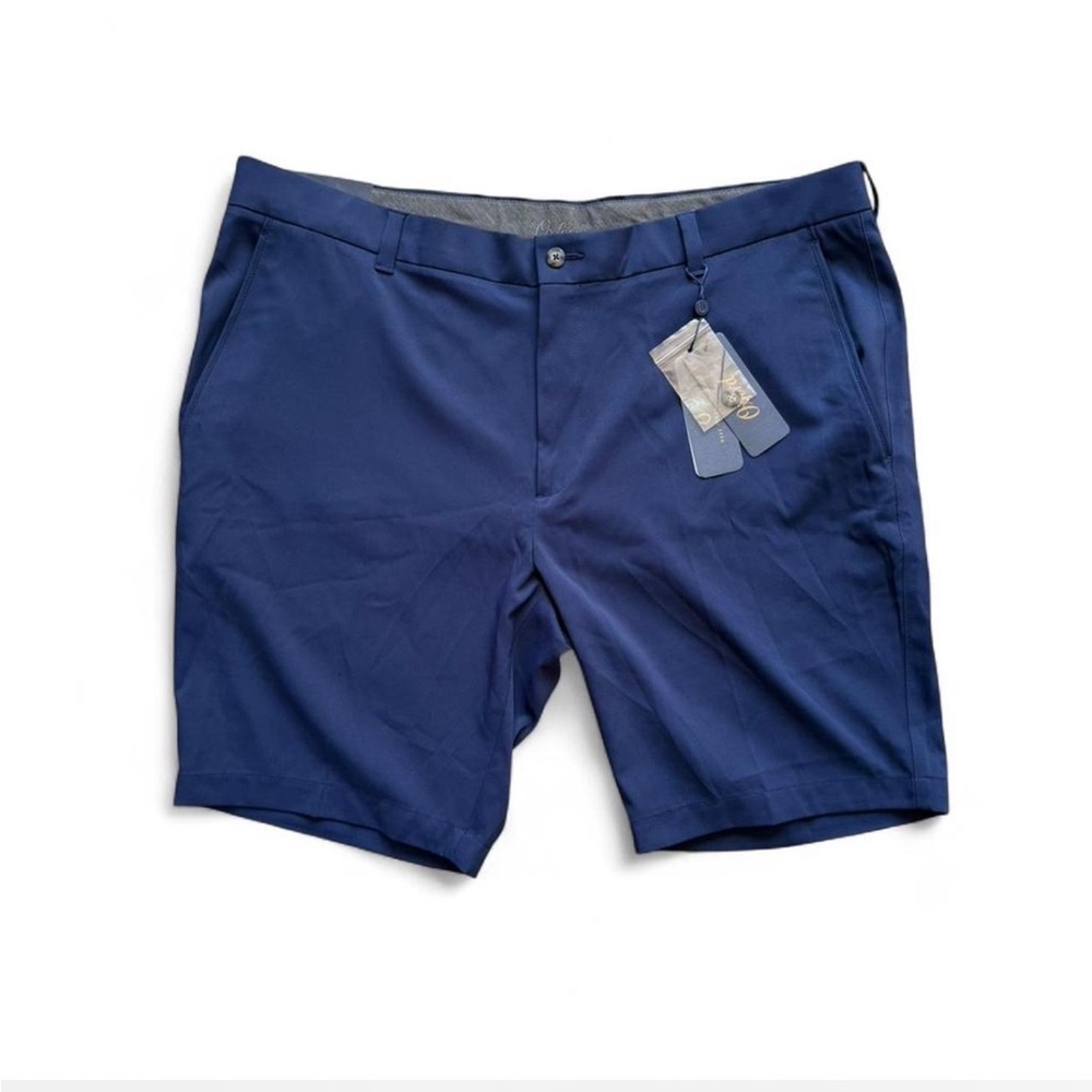 NWT Oxford America Men’s Vickery Performance Golf Shorts Size 40 Blue Activewear
